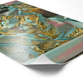 Impression Photo Cône crème glacée d'été (Coin)