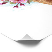 Impression Photo Cône rose Sakura crème glacée gaufre (Coin)