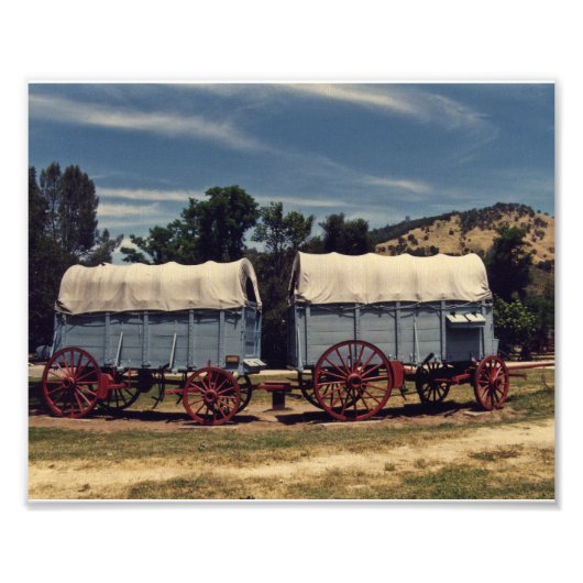 Impression Photo Conestoga Wagons (Devant)