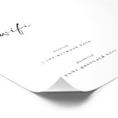 Impression Photo Connexion Wifi pour chambre d'hôtes 4x6 Framable (Coin)