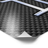 Impression Photo Connexion Zodiac Gemini au charbon de bois Impress (Coin)