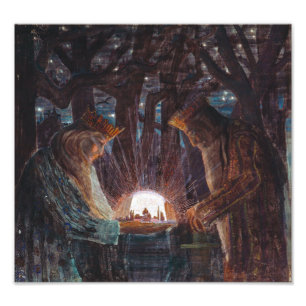Impression Photo Conte de fées des rois   Mikalojus Ciurlionis  