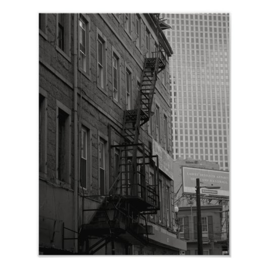 Impression Photo Contrastes de Royal Street (Devant)
