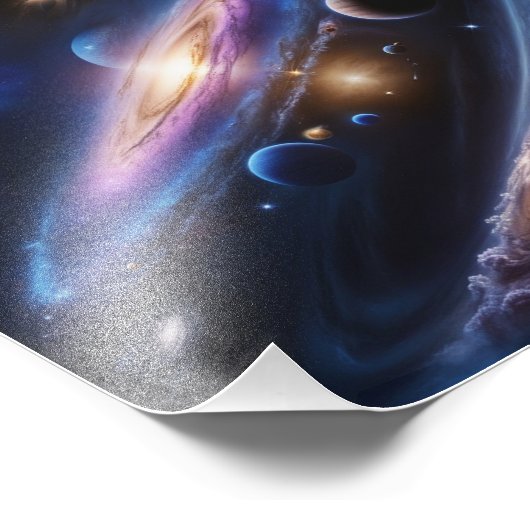 Impression Photo convergence céleste (Coin)