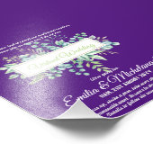 Impression Photo Conversation vidéo Mariage virtuel Invitations en  (Coin)