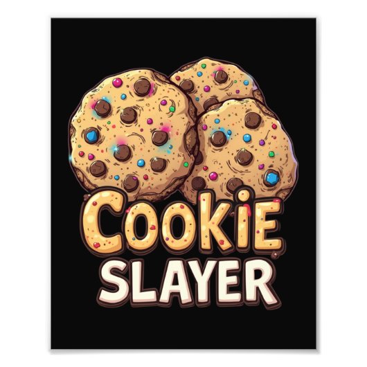 Impression Photo Cookie Slayer - Chocolate Treat Conqueror (Devant)
