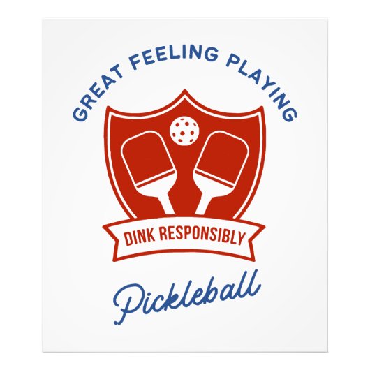 Impression Photo Cool de Pickleball design à porter (Devant)