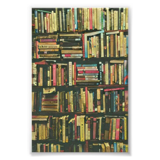 Impression Photo Cool library lover gift (Devant)