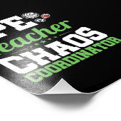 Impression Photo Coordinateur PE Teacher Chaos (Coin)