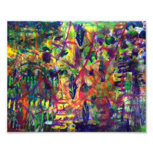 Impression Photo Copie acrylique d'art "de danse d'été"