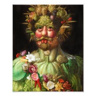 Impression Photo Copie d'Arcimboldo Rudolf II