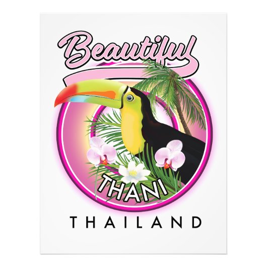 Impression Photo Copie de Beautiful Thani Thaïlande (Devant)