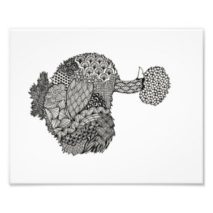 Impression Photo copie de fille de scène de silkie