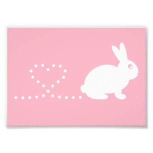 Impression Photo Copie de lapin de Pooping (cadres disponibles !)