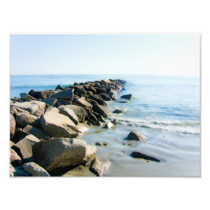 Impression Photo Copie de plage de Narragansett Île de Rhode