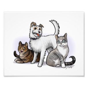 Impression Photo Copie faite sur commande de "famille"