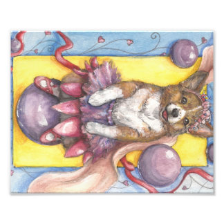 Impression Photo Corgi dansant