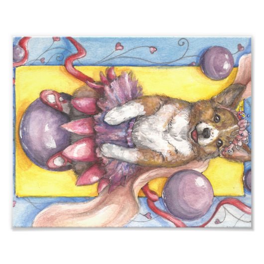 Impression Photo Corgi dansant (Devant)