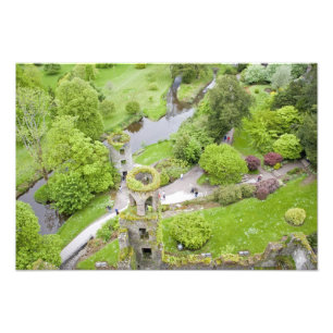 Impression Photo Cork, Irlande. Le château de Blarney célèbre