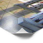 Impression Photo Corridor de la Grande Mosquée Sheikh Zayed (Coin)