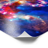 Impression Photo Cosmos Coloré (Coin)