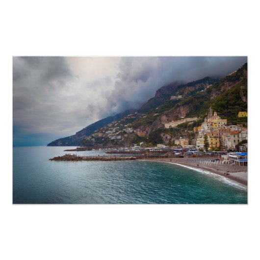Impression Photo Côte Amalfi (Devant)