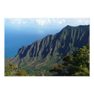 Impression Photo Côte de Na Pali sur Kauai