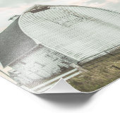 Impression Photo Coton Candy Sunset Rural Whitewashed Grange (Coin)