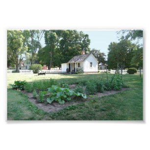 Impression Photo Cottage d'origine Herbert Hoover, Iowa