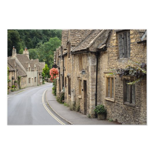Impression Photo Cottages en Castle Combe, Royaume-Uni (Devant)