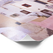 Impression Photo Coucher de soleil à Oil, Santorin 2 (Coin)