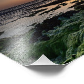 Impression Photo Coucher de soleil à Paphos, Chypre (2512) (Coin)