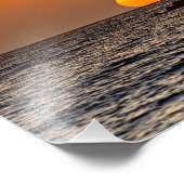 Impression Photo Coucher de soleil à Paphos, Chypre (2532) (Coin)