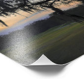 Impression Photo Coucher de soleil d'Audubon Park (Coin)