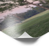 Impression Photo Coucher de soleil d'Audubon Park (Coin)