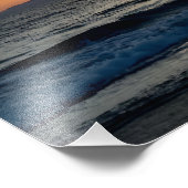 Impression Photo Coucher de soleil de l'heure d'or - Venice Beach, (Coin)