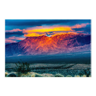 Impression Photo Coucher de soleil des montagnes Vierges