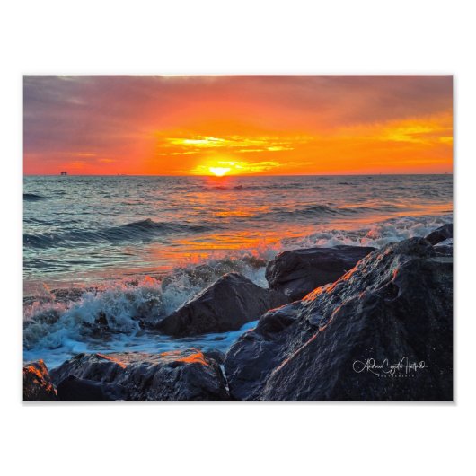 Impression Photo Coucher de soleil glorieux (Devant)