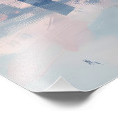 Impression Photo Coucher de soleil paisible Aquarelle Imprimer : Ar (Coin)