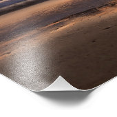 Impression Photo Coucher de soleil par Huntington Beach Pier en Cal (Coin)