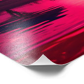 Impression Photo Coucher de soleil rose paisible (Coin)