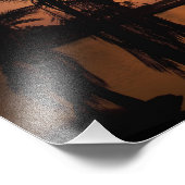 Impression Photo Coucher de soleil sur la baie d'Anaeho'omalu, Big (Coin)