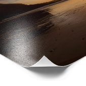 Impression Photo Coucher de soleil sur la côte de l'Oregon (Coin)