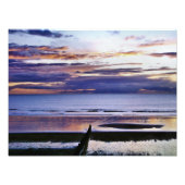 IMPRESSION PHOTO COUCHER DE SOLEIL SUR LA MER (Devant)