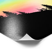 Impression Photo Coucher du soleil (Coin)