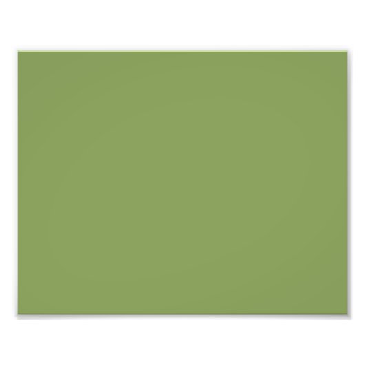 Impression Photo Couleur Arrière - plan vert Moss tendance Personna (Devant)