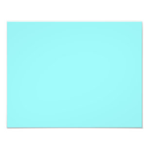 Impression Photo couleur bleu