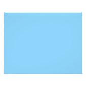 Impression Photo couleur bleu clair (Devant)