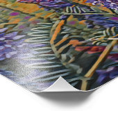 Impression Photo Couleurs chaudes lupines arctiques (Coin)