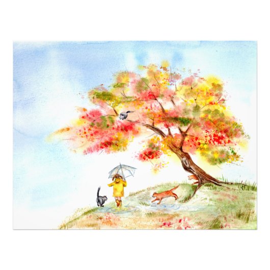 Impression Photo Couleurs d'automne Sakura (Devant)